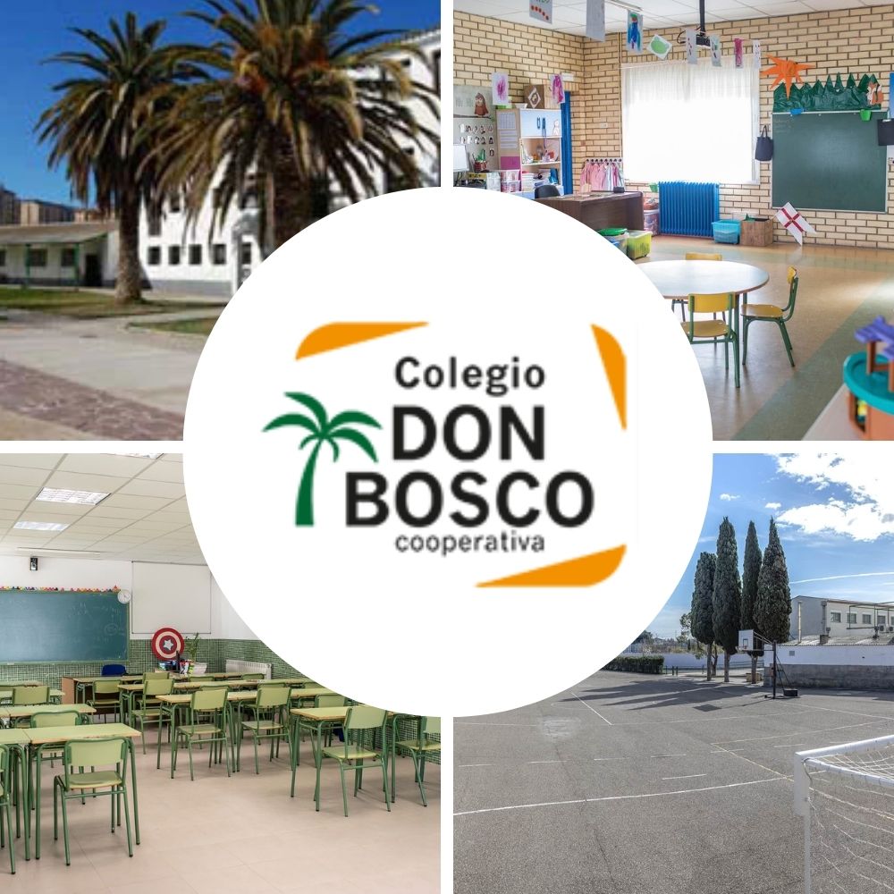 Logo e instalaciones colegio Don Bosco